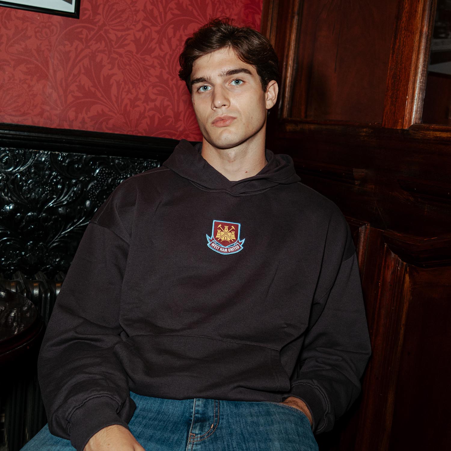 Худи West Ham United West Ham 1999 Crest Oversized