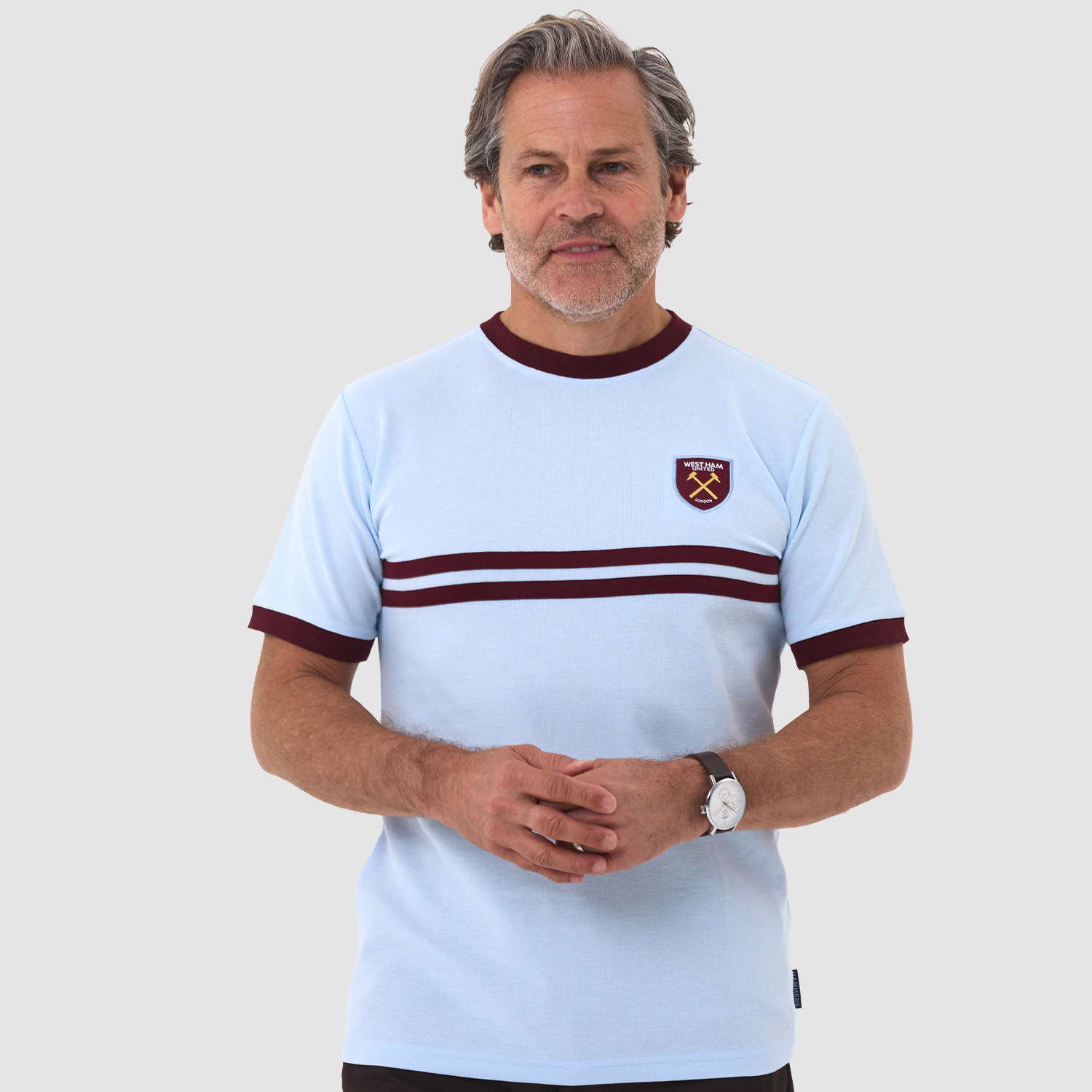Футболка West Ham United West Ham Retro Pique (синий)