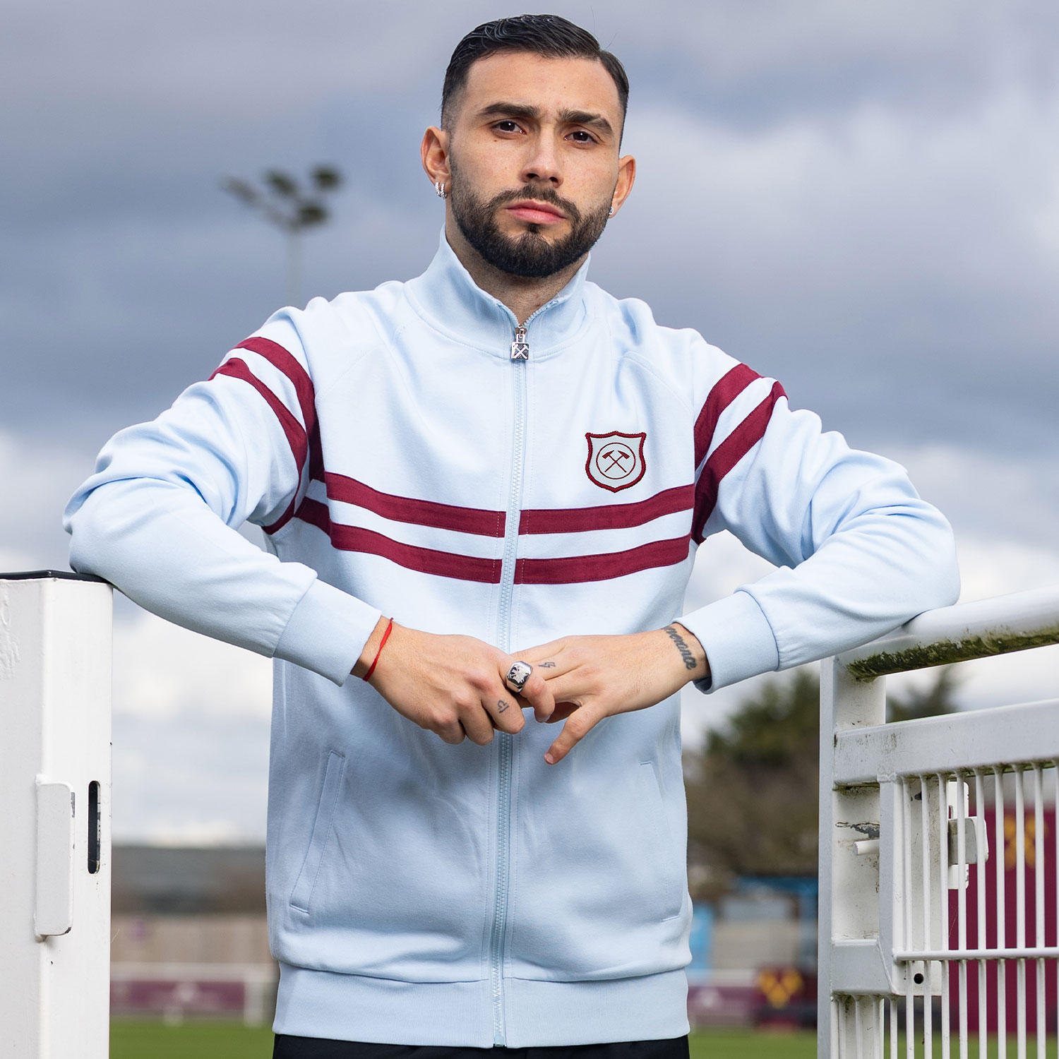 Олимпийка West Ham United West Ham Sky Hooped