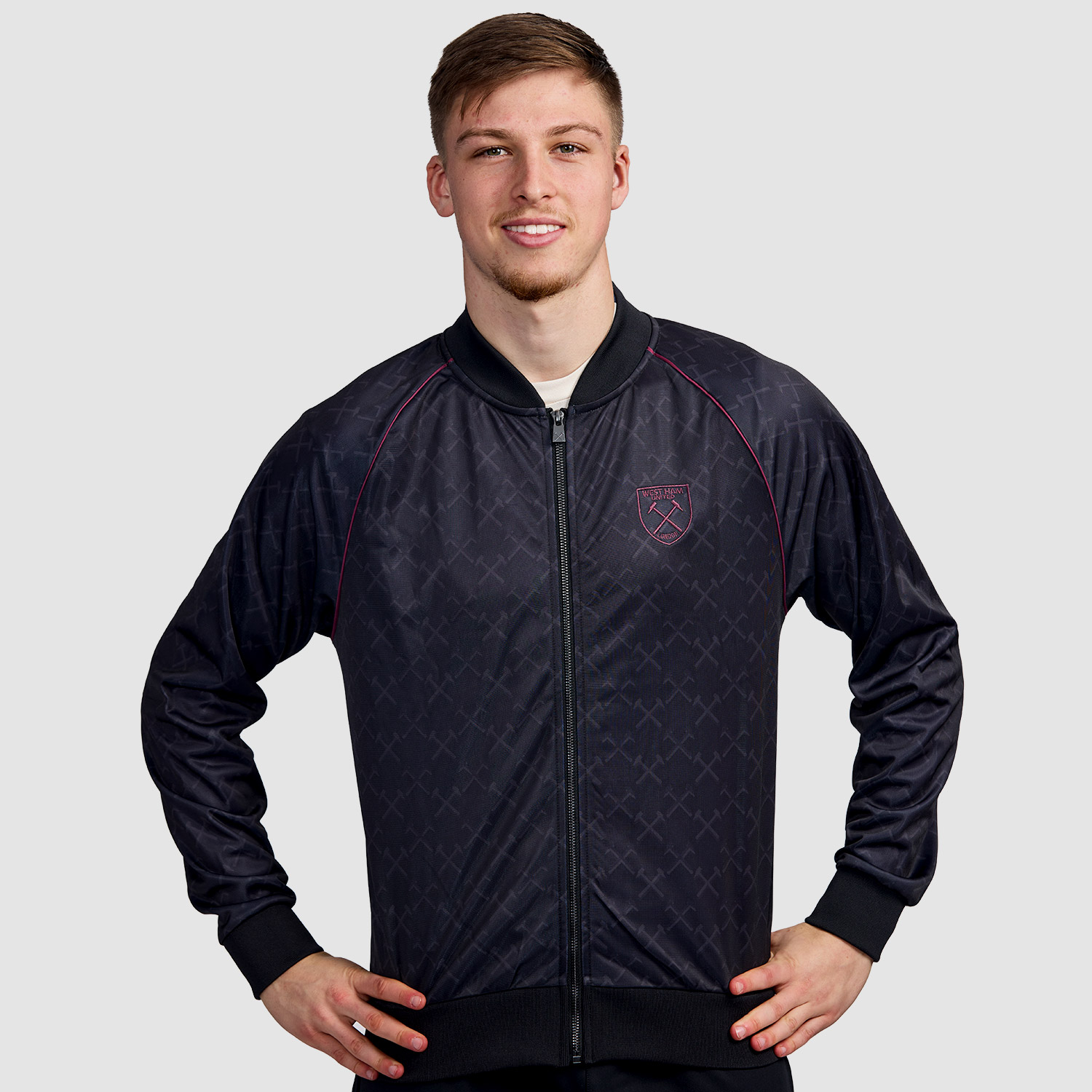 Олимпийка West Ham United West Ham Black All Over Hammers