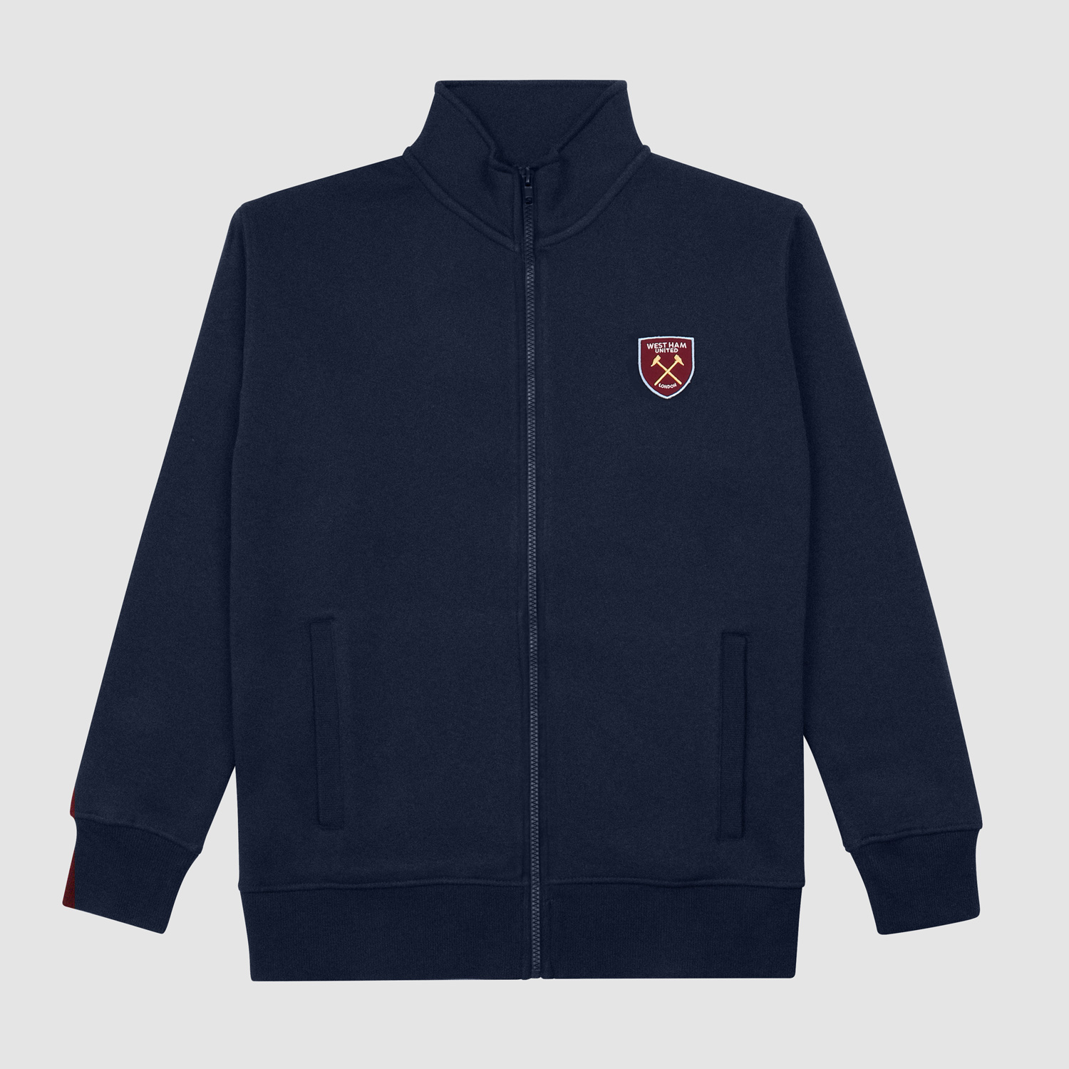 Флиска на молнии West Ham United West Ham Essentials Adults Navy