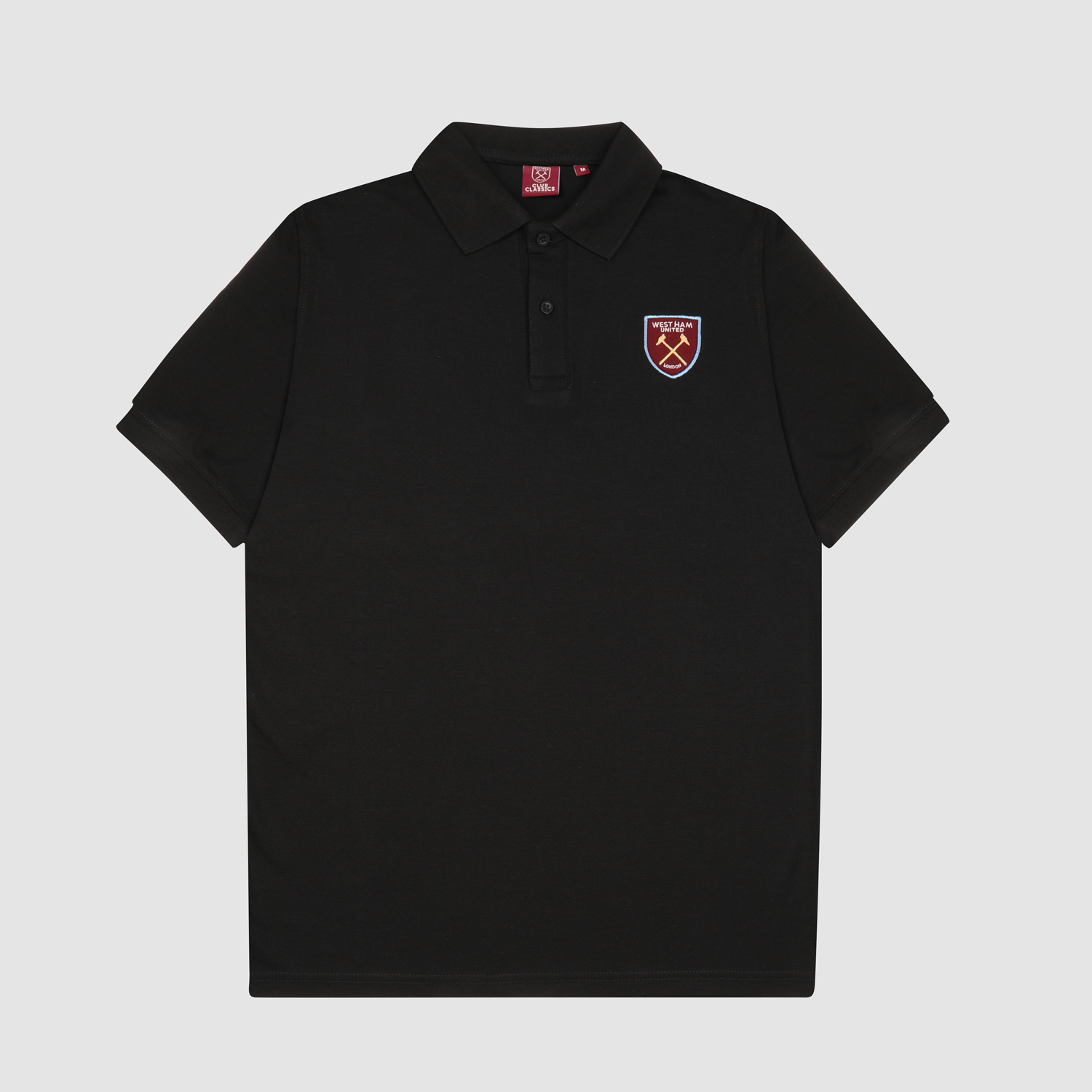 Поло West Ham United West Ham Essentials Adults Black