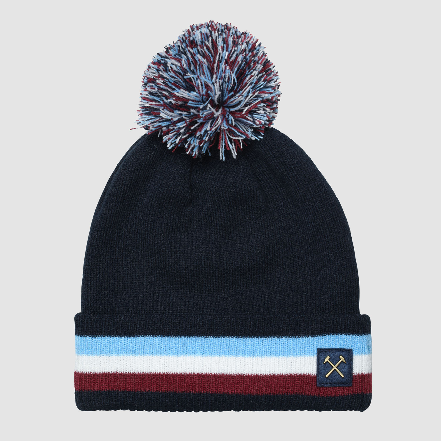 Кепка West Ham United West Ham Stripe Cuff Bobble