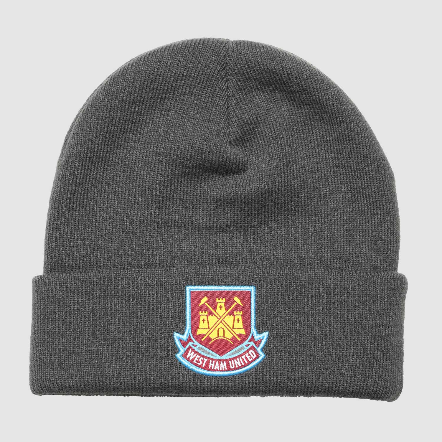 Шапка West Ham United West Ham Grey 1999 Crest Cuff