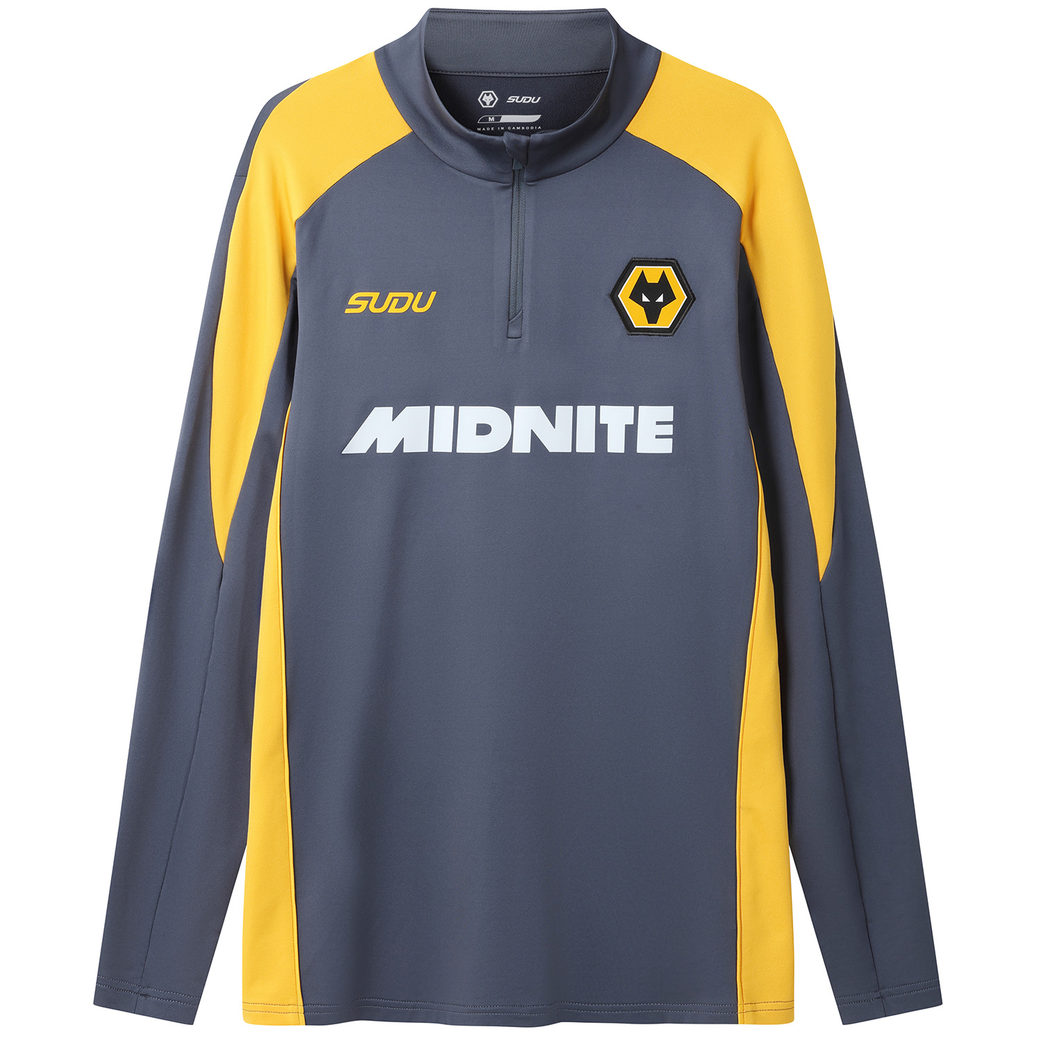 2026-27 Wolves Coaches Training 1/4 Zip - Charcoal