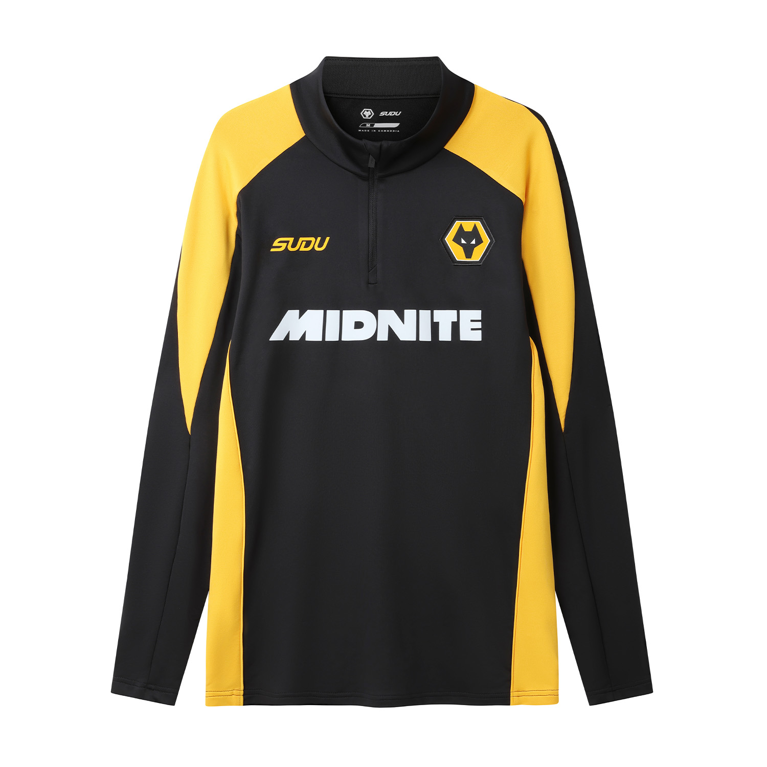 2026-27 Wolves Pre Match 1/4 Zip - Black