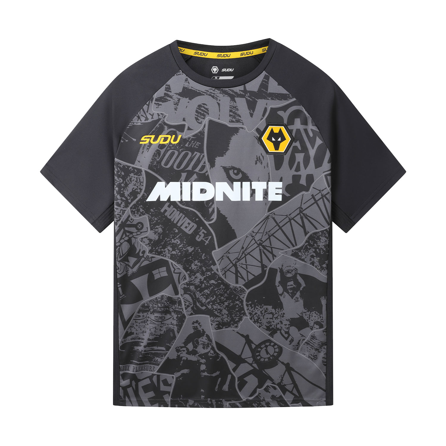 Футболка 2026-27 Wolves Pre Match (чёрный)