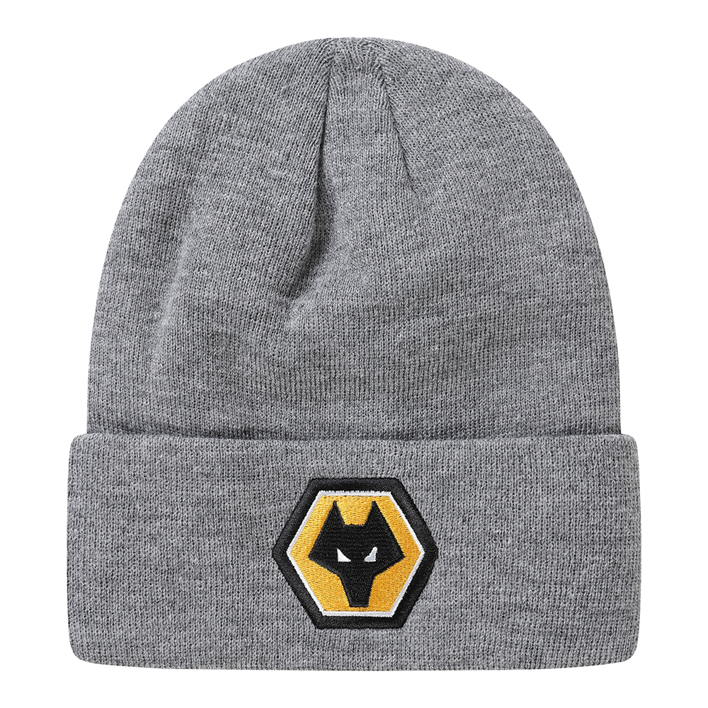 Кепка Wolves Cuff Knitted (Grey Marl)