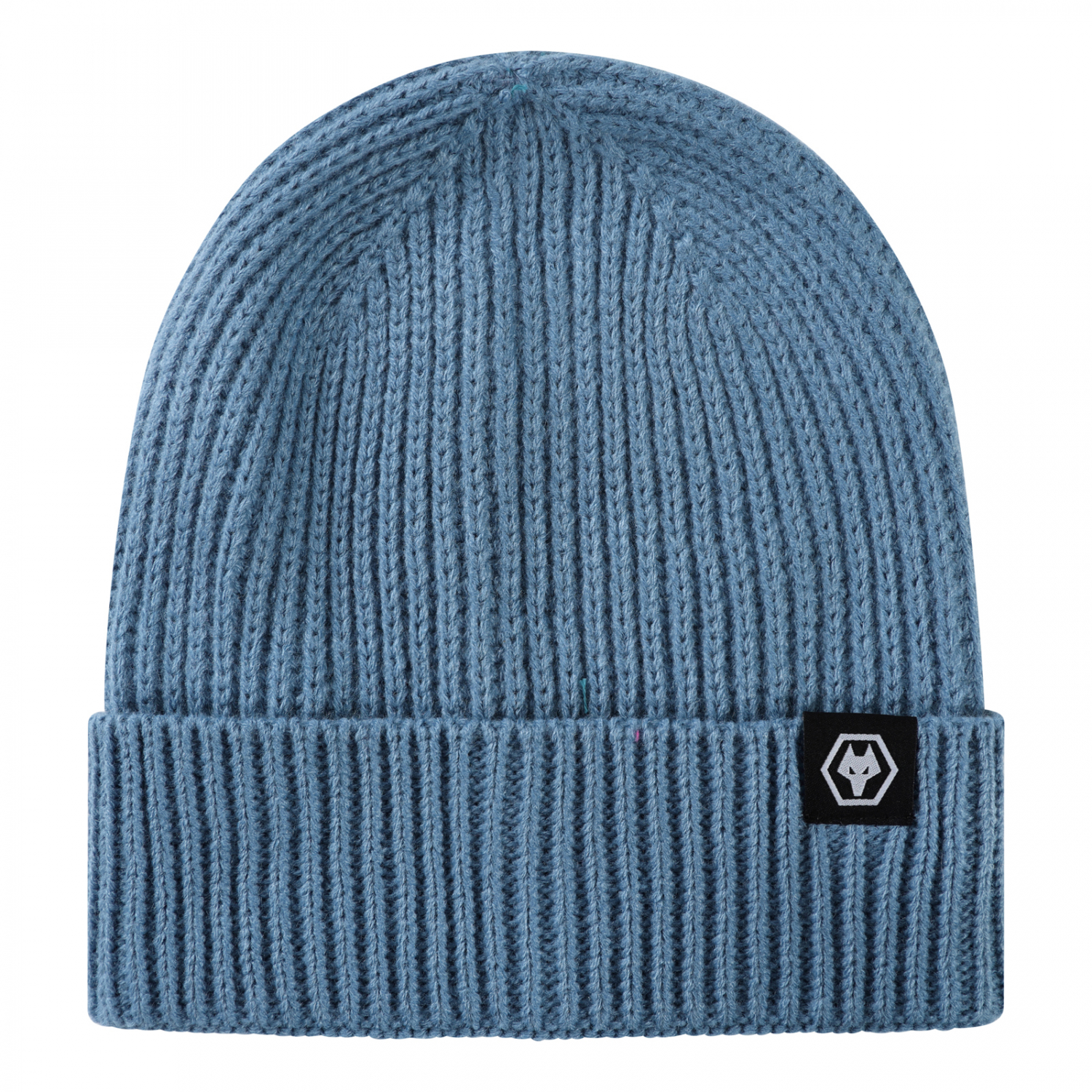Шапка Wolves Ribbed Beanie (синий)
