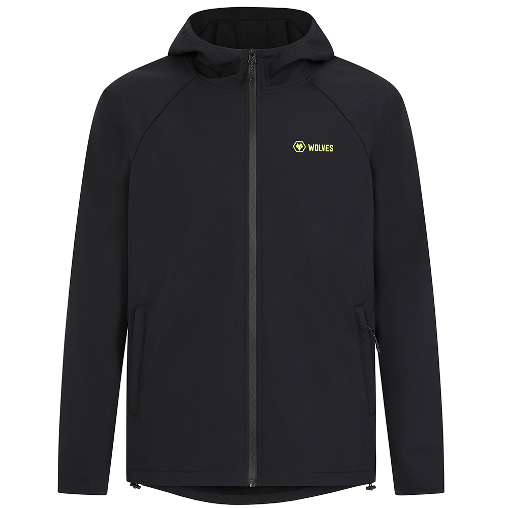 Куртка Wolves Progression Softshell (чёрный/зелёный)