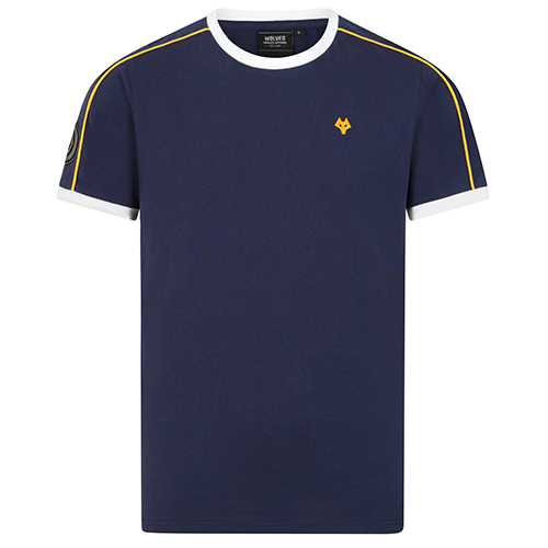 Футболка Wolves Terrace Ringer -Navy