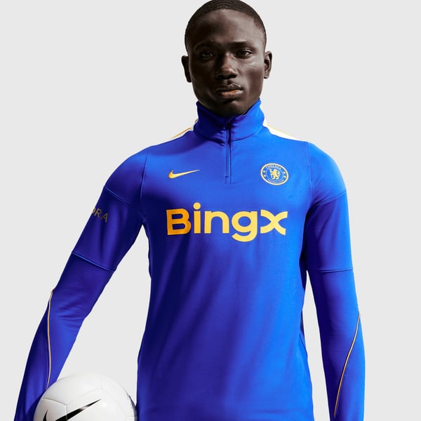 Футболка Chelsea Nike Strike Training Drill (Bright Blue)