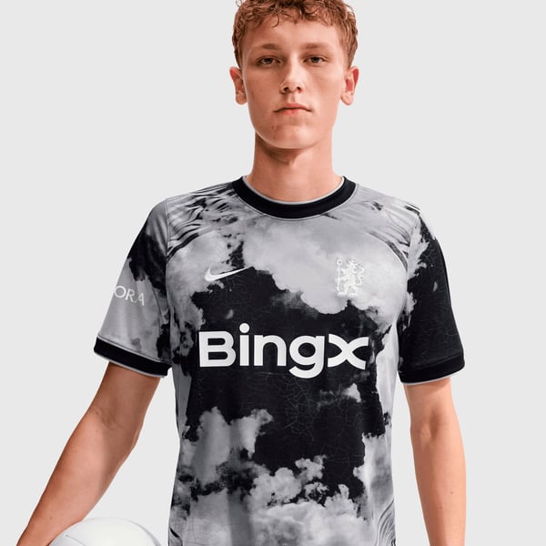 Футболка Chelsea Nike Pre Match (Grey Fog)