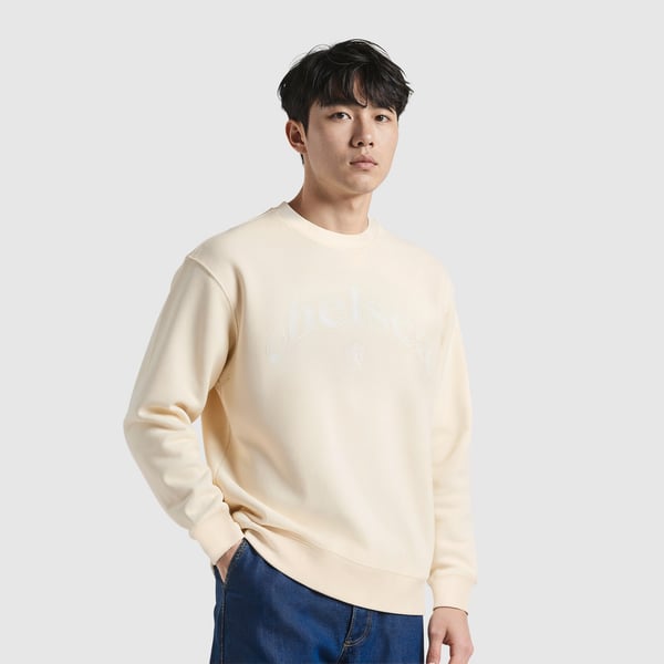 Chelsea Elements Super Soft Fleece Crew Sweatshirt - Whitecap Grey