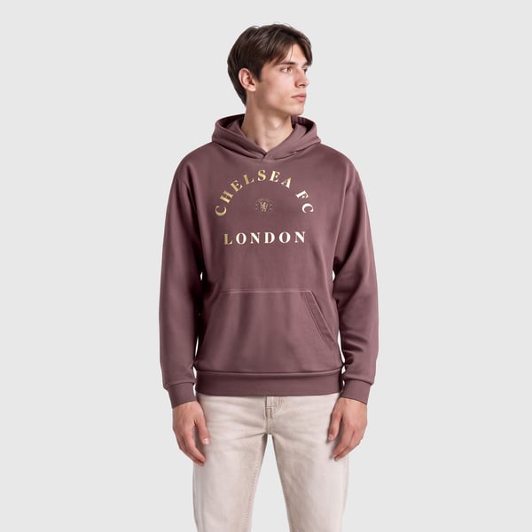 Chelsea Oversized French Terry Hoodie - Huckleberry