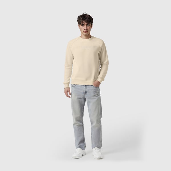 Chelsea Core Wordmark Sweatshirt - Sand - Mens