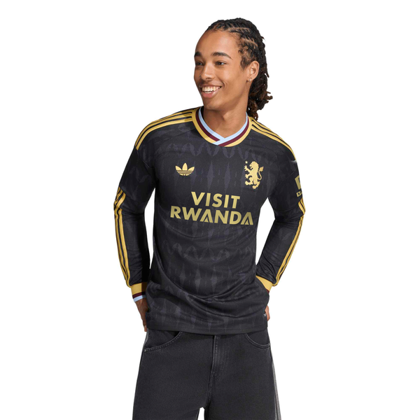 Aston Villa adidas Away Shirt 2026-27 - Long Sleeve