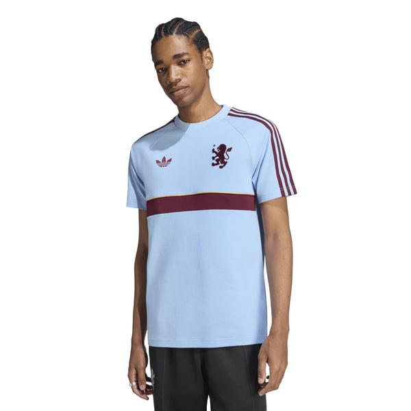Aston Villa adidas Originals T-Shirt - Sky