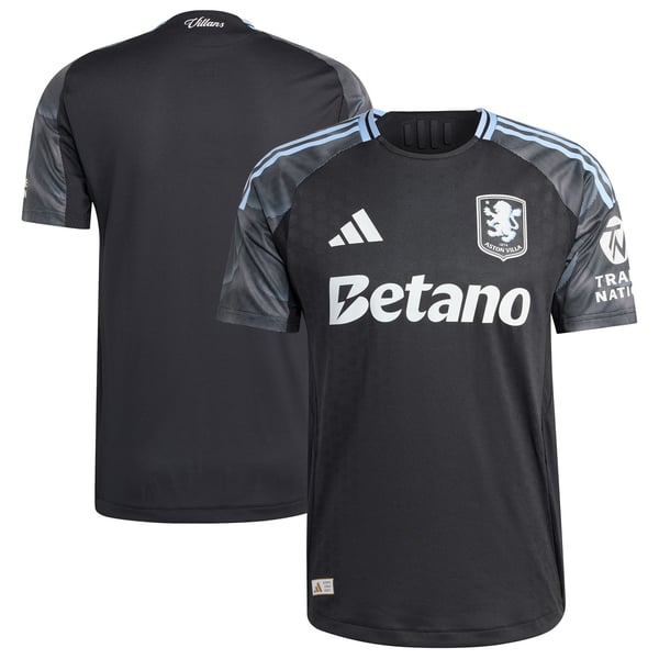 Aston Villa adidas Away Authentic Shirt 2025-26