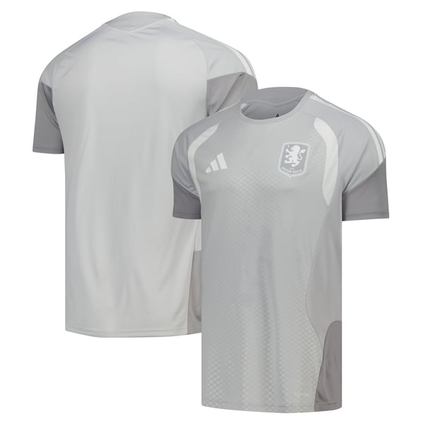 Aston Villa adidas Training Jersey - Light Grey