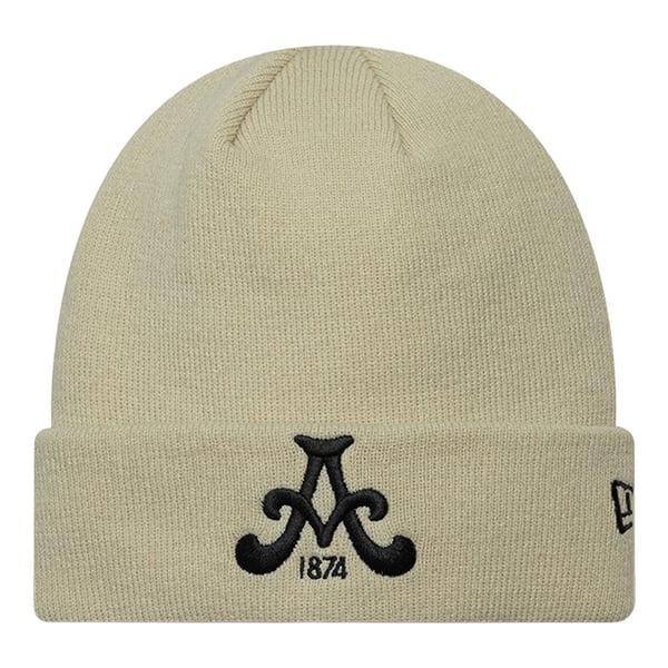Aston Villa New Era A Logo Cuff Beanie - Stone - Unisex