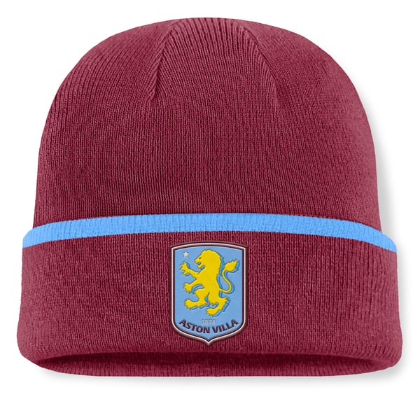 Aston Villa Core Cuff Beanie - Claret - Unisex