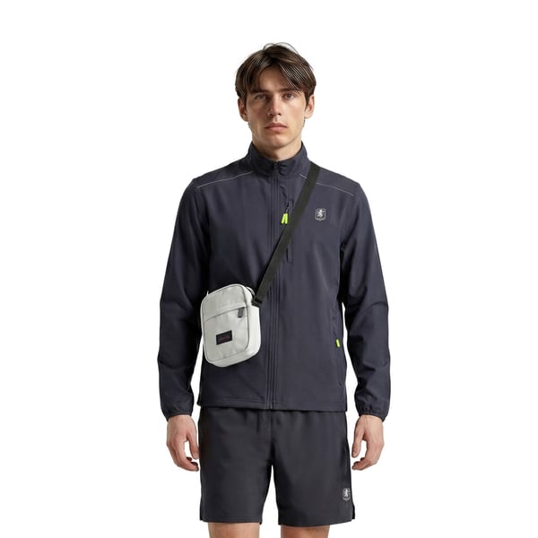 Aston Villa Velocity Woven Track Jacket - Dark Grey - Mens