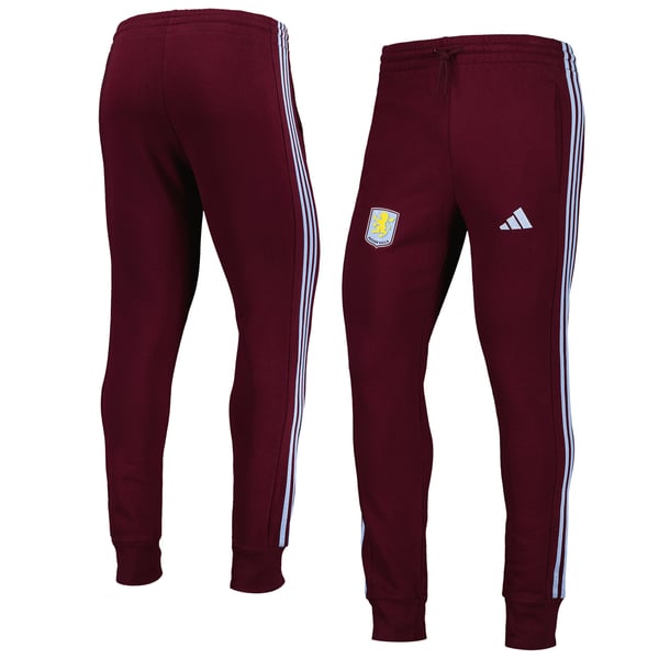 Aston Villa adidas DNA Track Pants - Claret