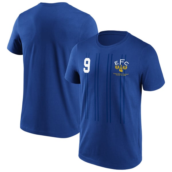 Everton Legend Graphic T-Shirt - Royal - Mens