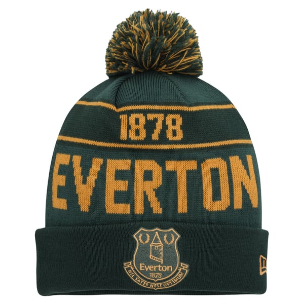 Everton New Era Sports Bobble Hat - Green - Unisex