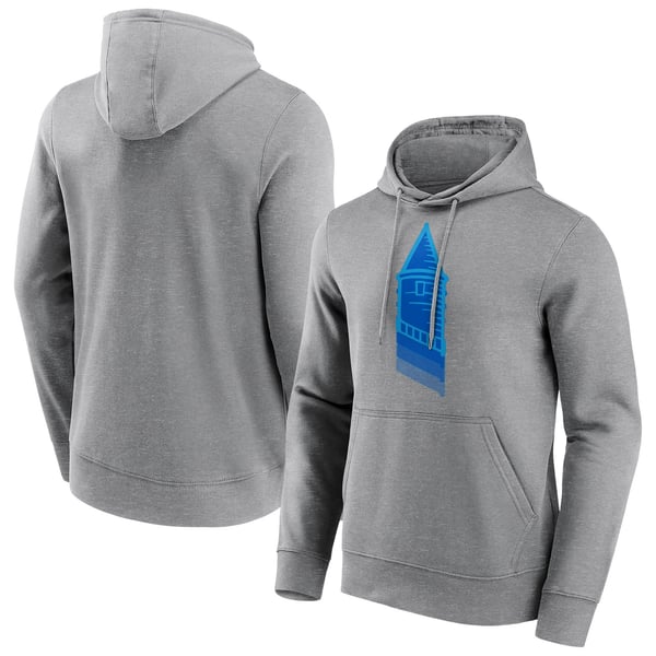 Everton Ripple Graphic Hoodie - Grey - Mens