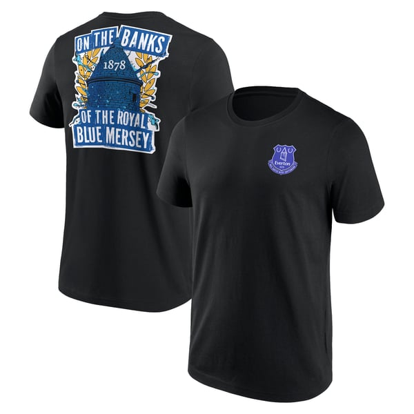 Everton TIFO T-Shirt - Black - Unisex