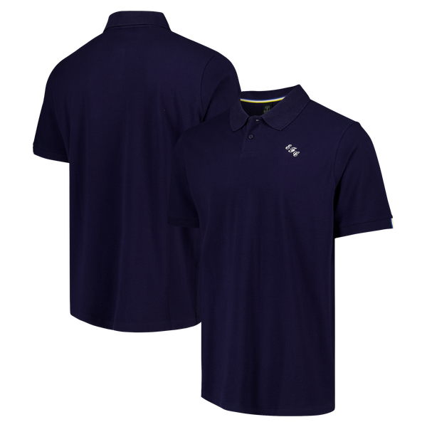 Everton Classics Polo Shirt - Maritime Blue - Mens