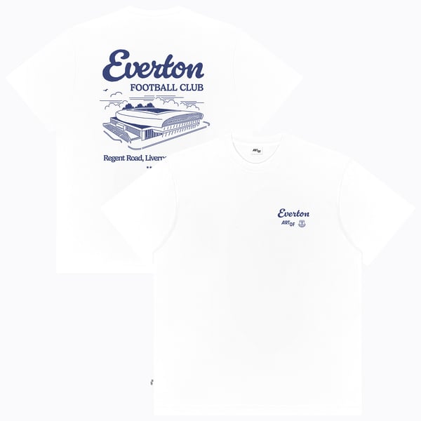 Everton x Art of Motel T-Shirt - White - Unisex