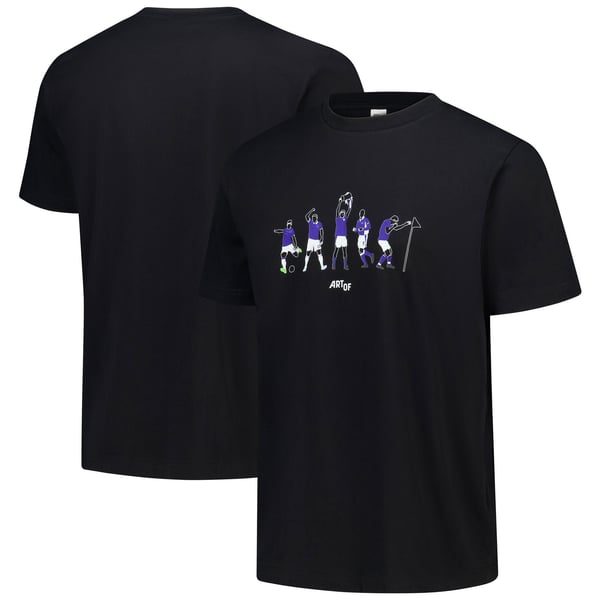 Everton x Art of Icons T-Shirt - Black - Unisex