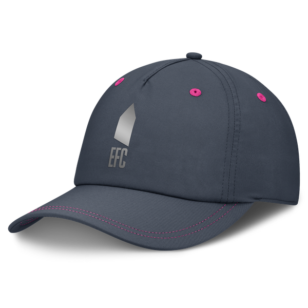 Everton Diverge Unstructured Adjustable 5 Panel Cap - Dark Grey - Unisex