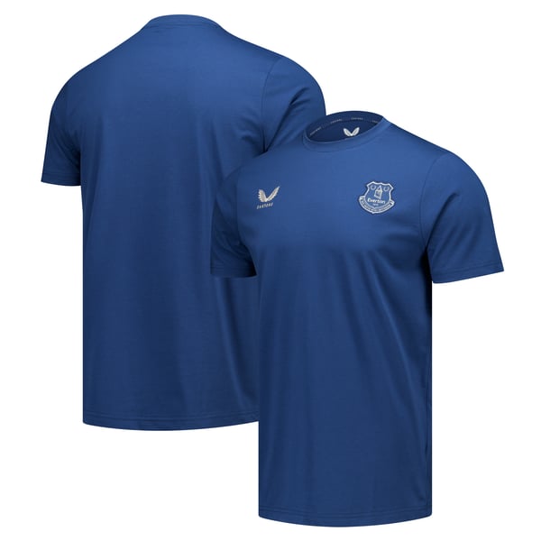 Everton Castore Off Pitch T-Shirt - Blue
