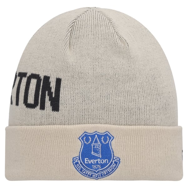 Everton New Era Seasonal Beanie - Stone - Unisex