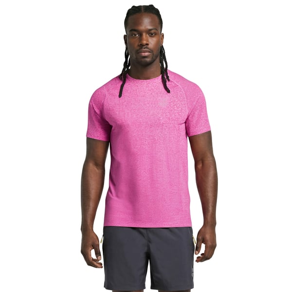Everton Velocity Panel T-Shirt - Pink - Mens