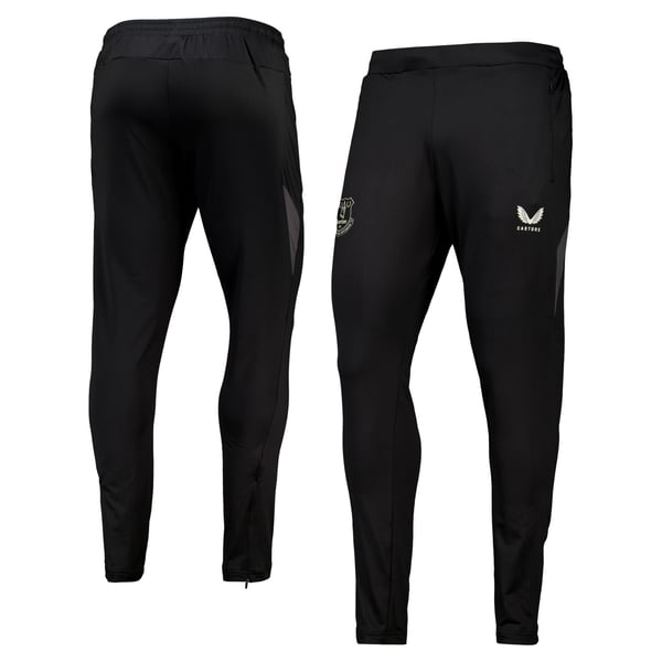 Everton Castore Coaches Training Zipped Pants - Dark Blue