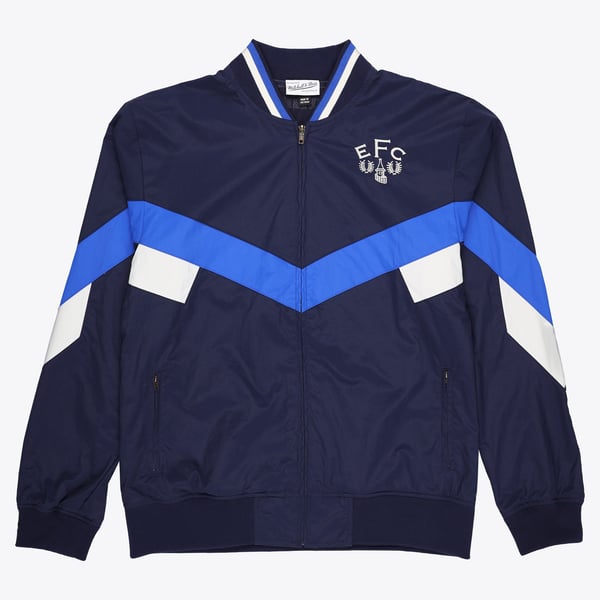 Everton x Mitchell & Ness Pop Track Jacket - Navy - Mens