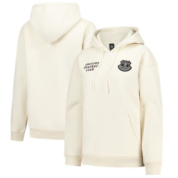 Everton Elements Super Soft Fleece Pullover Hoodie - Whitecap Grey - Mens