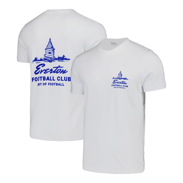 Everton x Art of Tower T-Shirt - White