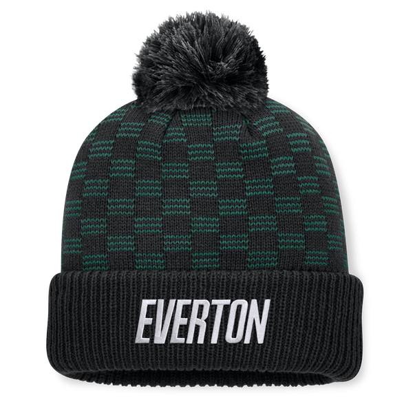 Everton Relic Cuff Pom Beanie - Black - Unisex