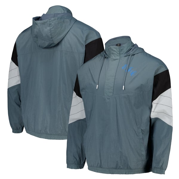 Everton 1/4 Zip Jacket - Dark Grey - Mens