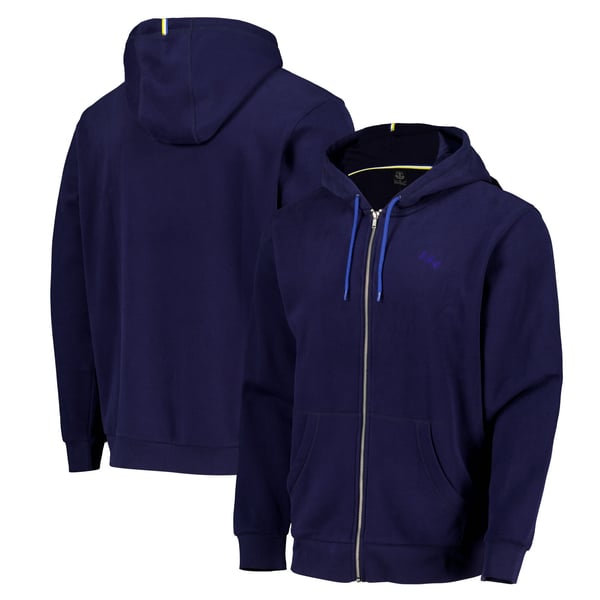 Everton Classics Zip Hoodie - Maritime Blue - Mens