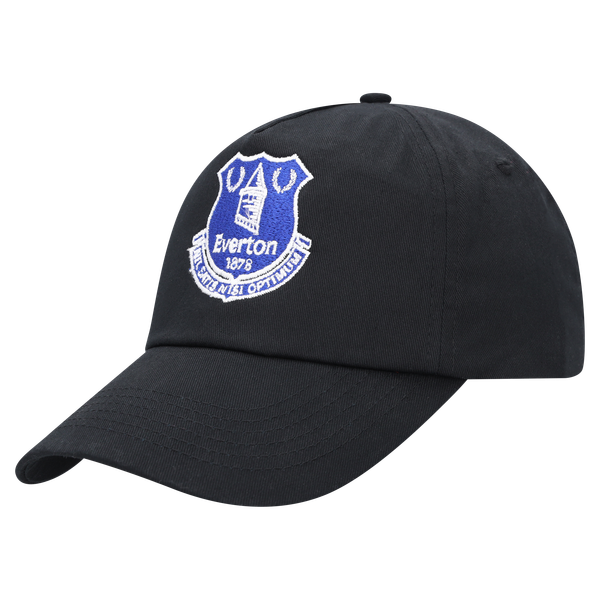 Everton Core Structured Adjustable Cap - Black - Unisex