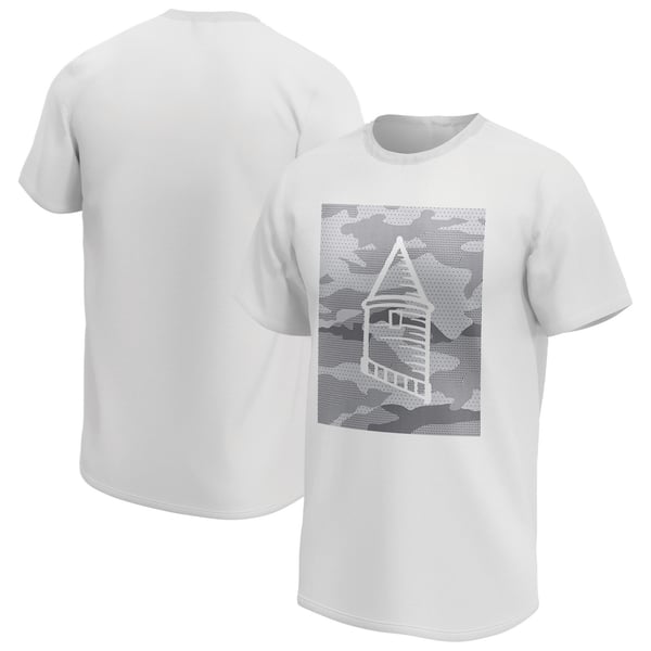Everton Camo Tower Graphic T -Shirt - White - Mens