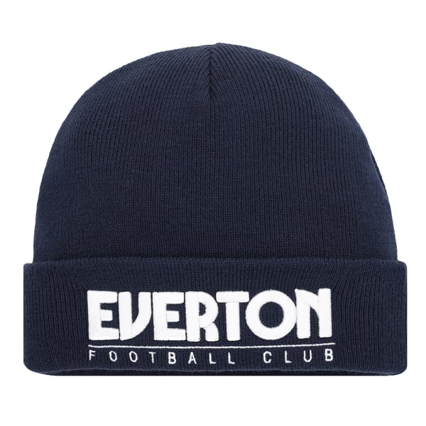 Everton x Mitchell & Ness Stadium Beanie Hat - Navy - Mens