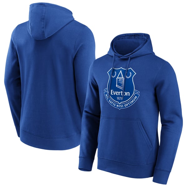Everton Primary Logo Hoodie - Royal - Mens